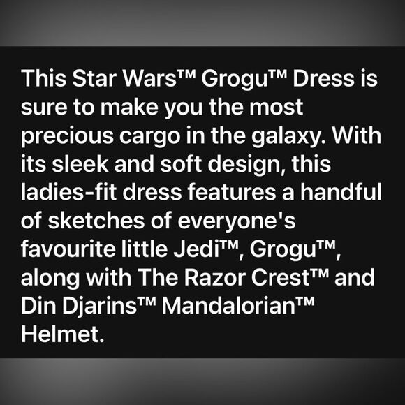 Star Wars Grogu Celestial Dress - Picture 4 of 5